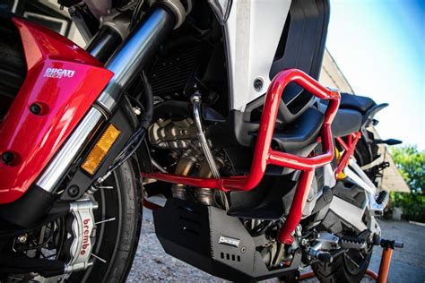 Ducati Multistrada V Lower Crash Bars Outback Motortek United Kingdom