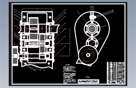 半自动立体存车库横向输送装置设计【2张cad图纸文档】autocad 2007模型图纸下载 懒石网