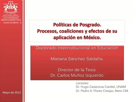 Ppt Pol Ticas De Posgrado Procesos Coaliciones Y Efectos De Su