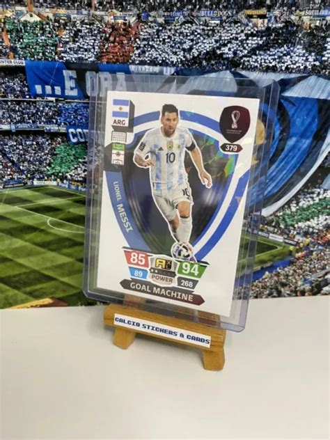 PANINI ADRENALYN XL Qatar 2022 Lionel Messi Goal Machine Argentina