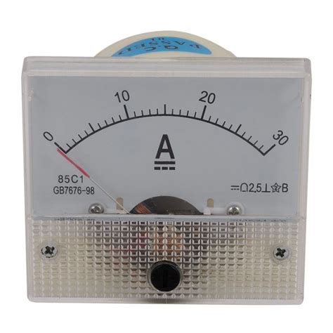 C A Dc Analog Ampere Meter Panel Meter Gauge A Gauge Current