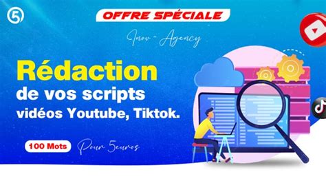 Je Vais R Diger Les Scripts De Vos Vid Os Par Yanik Redact