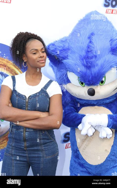 Tika Sumpter At The Paramount Pictures Sonic The Hedgehog Fan Event