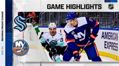 Kraken Islanders 2 2 22 NHL Highlights YouTube