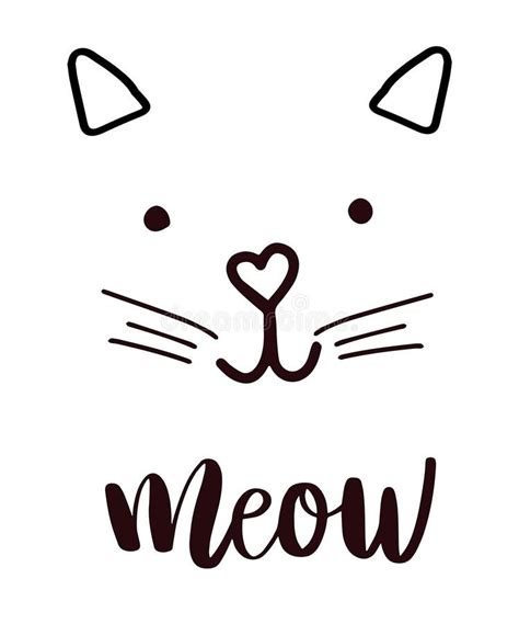 Meow Word Stock Illustrations 992 Meow Word Stock Illustrations