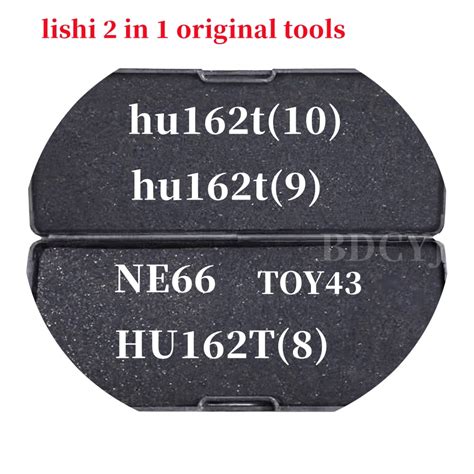 Hy22 LISHI Lishi Decoder 2 In 1 Tool Toxic T For Audi VW Lock