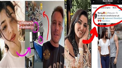 Hande Ercel Revealed The Truth About Kerem B Rsin Youtube