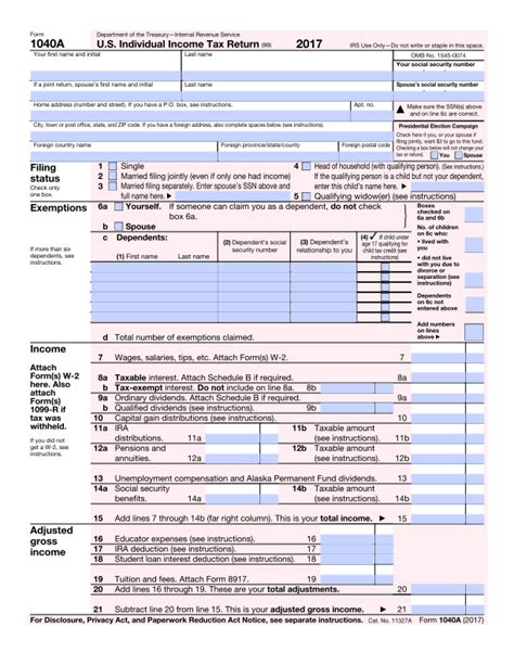 1040a Taxes Federal 1040a Form Legacy Tax And Resolution Services