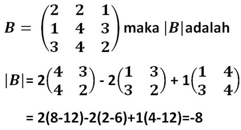 Rumus Operasi Matriks (Matriks Inverse, Transpose, dan Identitas ...