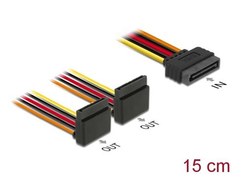 Delock Produkte Delock Kabel Sata Pin Strom Stecker Mit