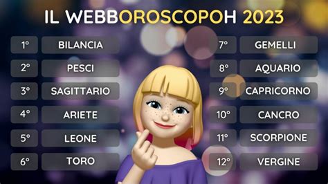 Oroscopo Di Webboh Ecco Le Previsioni Per Tutti I Segni