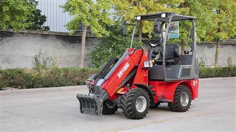 Everun CE Approved 0 9ton ER1000 Small Telehandler Compact Micro Bucket