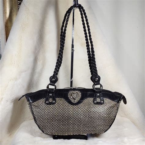 MC Marc Chantal Bags Mc Marc Chantal Woven Rattancroc Embossed