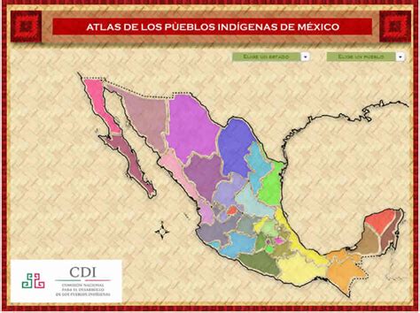 Atlas De Los Pueblos Indígenas Versión Bicentenario Comisión Nacional Para El Desarrollo De