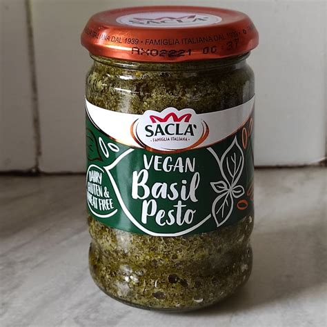 Sacla Vegan Pesto Review Abillion