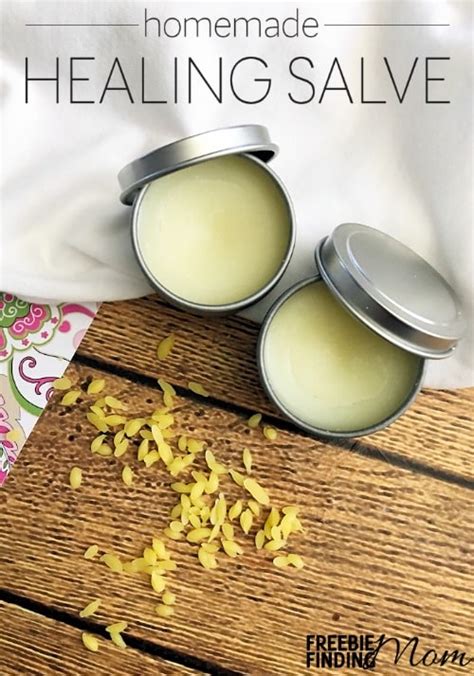 6 Ingredient Homemade Healing Salve Homemade Healing Salve Homemade