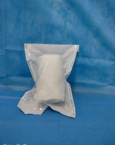 White Short Stretch Compression Sterile Gauze And Cotton Tissue Size