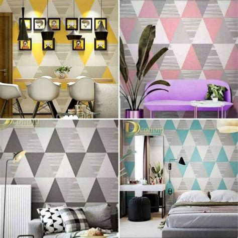 Jual Wallpaper Dinding 3d Stiker Dinding Aesthetic Wallpaper Stiker Dinding Ruangan Wallpaper