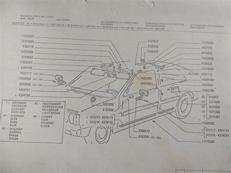 FSO Polonez OBRSO Katalog Części Zamiennych 1978 Łódź Bałuty OLX pl