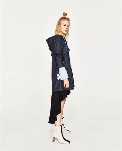 Image 3 Of Raincoat From Zara Outerwear Women Raincoat Women