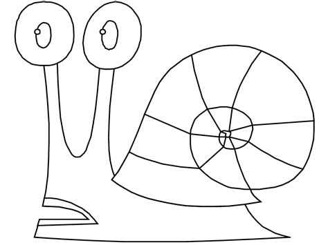 Gary The Snail Coloring Pages Coloring Home