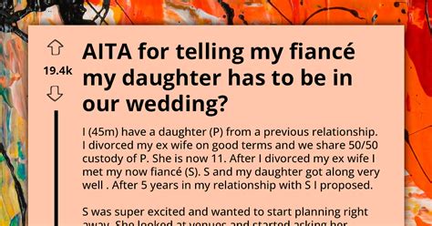 Devoted Dad Set To Call Off Wedding After Fiancée Vehemently Opposes