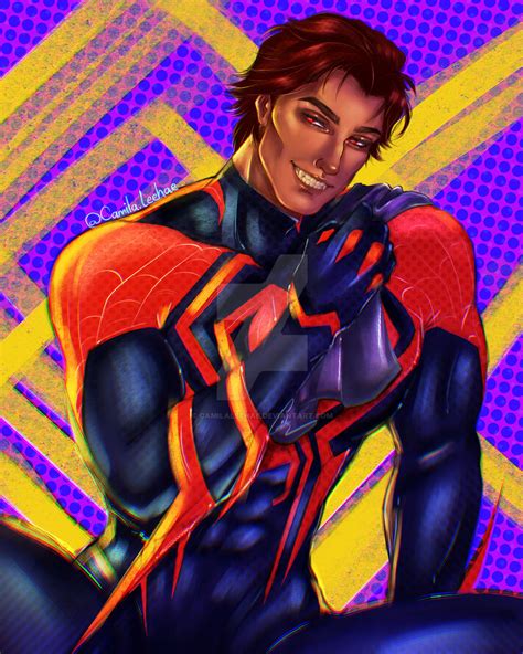 Miguel Ohara Spiderman 2099 FANART by camilaleehae on DeviantArt