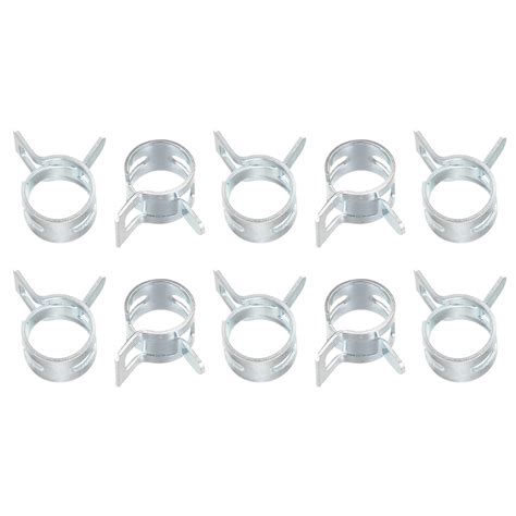 Uxcell Spring Hose Clamp Mn Steel Mm Low Pressure Air Clip Clamps