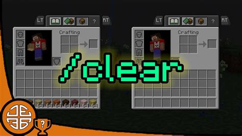 How To Use Clear Command In Minecraft Bedrock Youtube