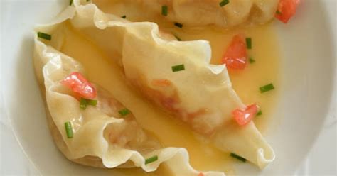 Recettes De Raviolis Par Une Aiguille Dans L Potage Ravioles D