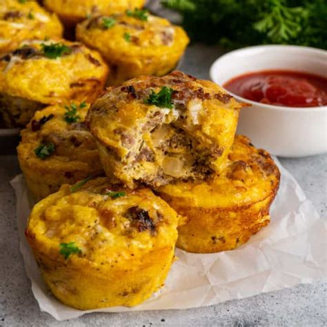 Sausage Egg Muffins - The Cooking Duo
