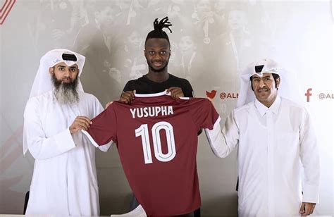 Gambian Striker Yusupha Njie Signs Two Year Deal With Qatari Club