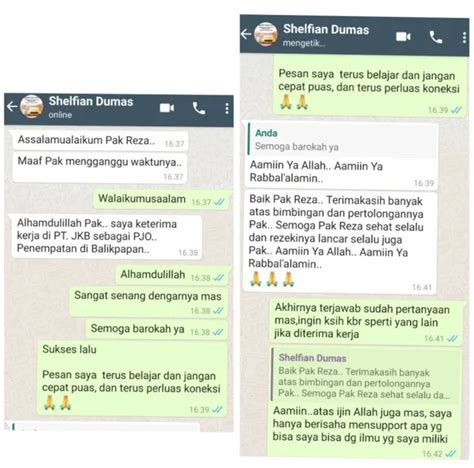 12 Contoh Panggilan Kerja Via WA Asli Jangan Sampai Tertipu