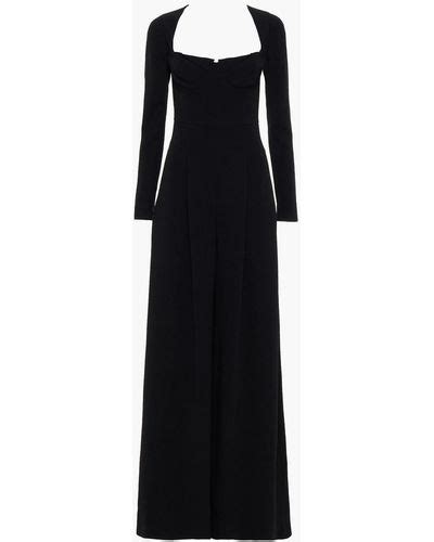 Black Roland Mouret Jumpsuits And Rompers For Women Lyst