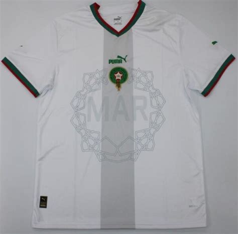 Morocco national team soccer jersey 2021-2022