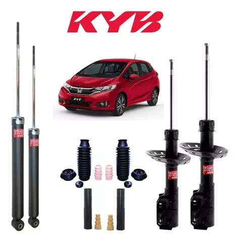 Amortecedor Original Kayaba Kit Batente Honda Fit