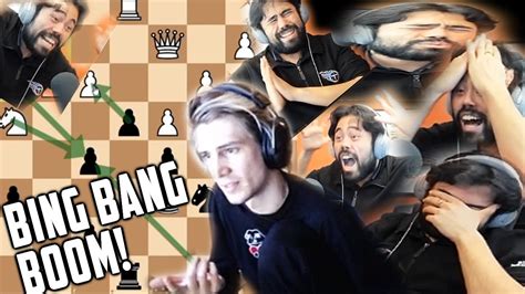 Hikaru Malds Watching Xqc Play Chess Xqcow Youtube