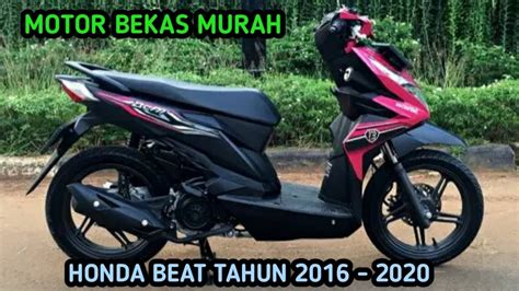 Harga Motor Honda Beat Fi Bekas Tahun Motor Bekas Murah Jan