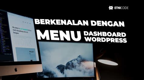 7 MENGENAL MENU MENU PADA HALAMAN DASHBOARD ADMIN WORDPRESS YouTube