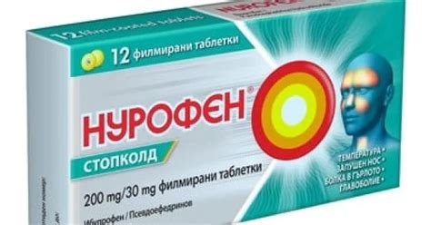 Нурофен Стоп Колд Таблетки при Грип и Настинка Цена | Boots