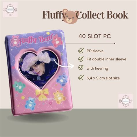 Jual Cherry Bear Collect Book P Fluffy Bear Kolbuk Photocard Isi