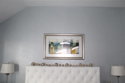 Silver & Blue Metallic Paint on Accent Wall - Frisco Faux Creations | Dallas, TX Painter