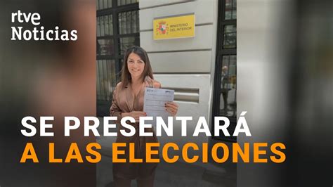 Macarena Olona Registra Un Nuevo Partido Llamado Caminando Juntos