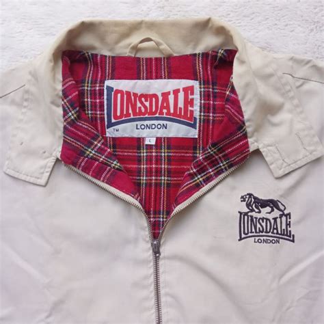 Jual Lonsdale Harrington Jacket Beige Original Shopee Indonesia