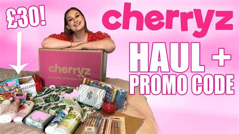 Huge Cherryz Haul Of Homeware Toiletries Food Drinks Promo