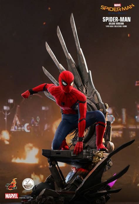 Spider Man Aus Dem Marvel Blockbuster Spider Man Homecoming Von Hot Toys Qs Quarter
