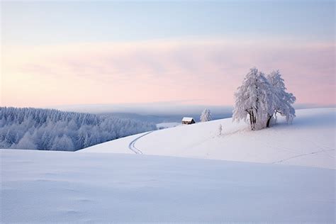 Tadmor Slovakia Winter Landscape Background, Gangwon Do, Winter, Season ...