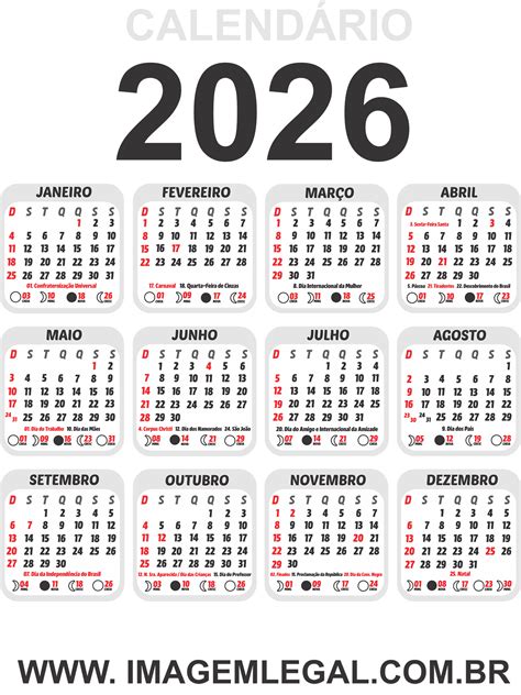 Feriados Em 2026 Calendario