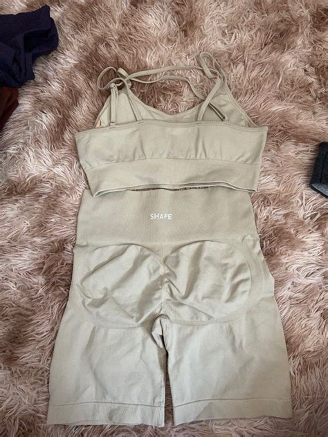 Shape Active Nude Set Women S Fashion Activewear On Carousell