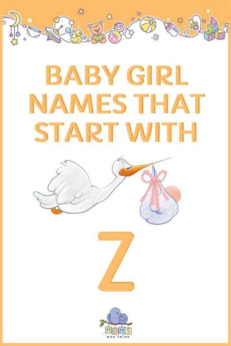 Unique Baby Girl Names That Start With Z